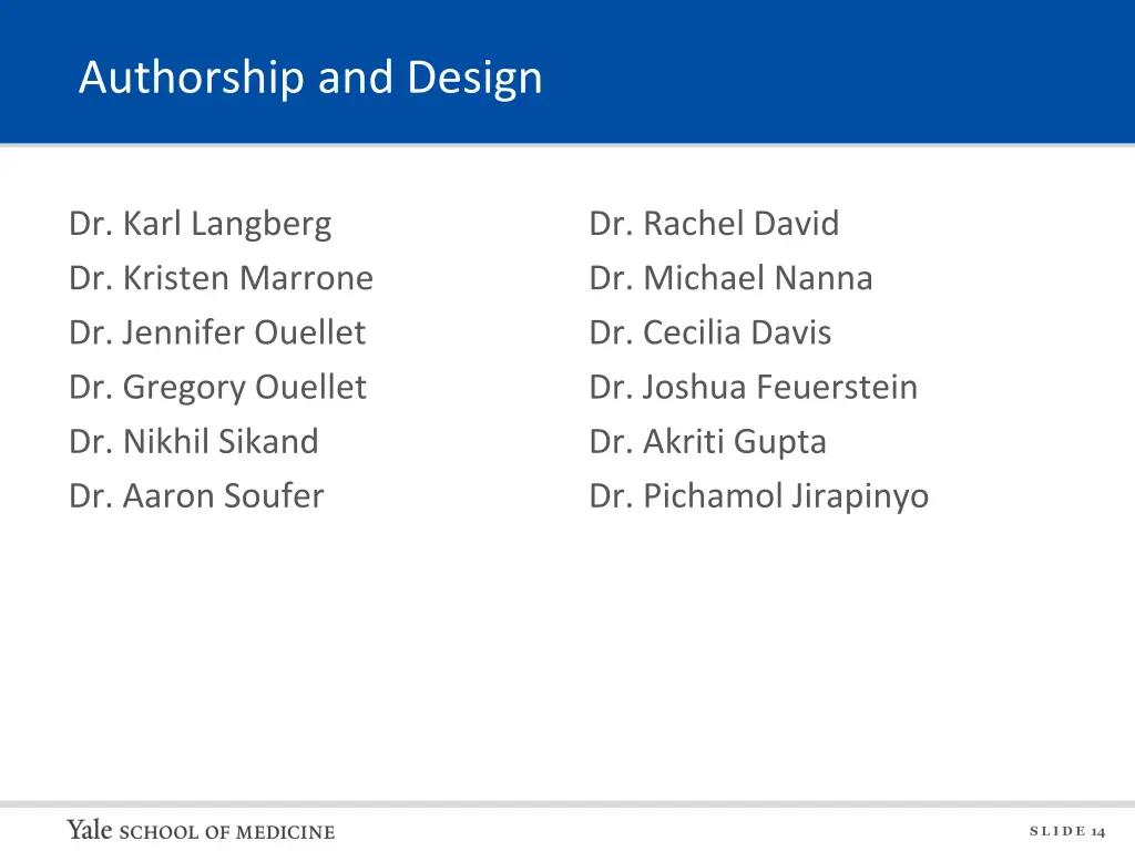 authorship and design