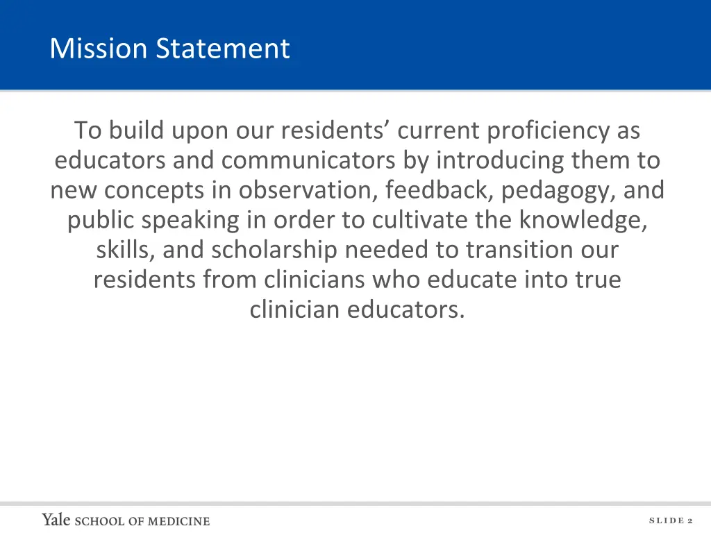 mission statement