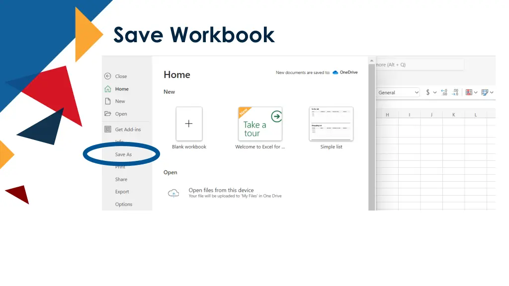 save workbook