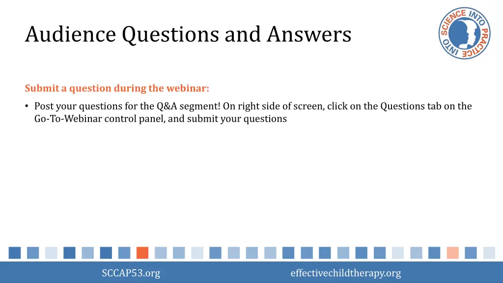 audience questions and answers