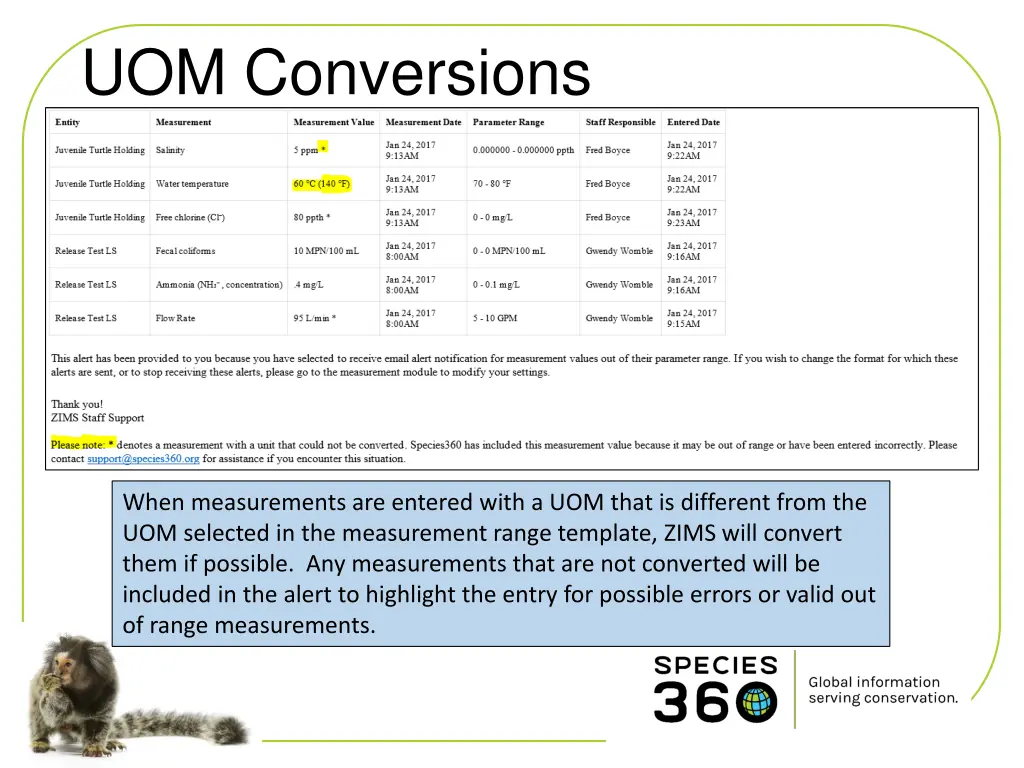 uom conversions