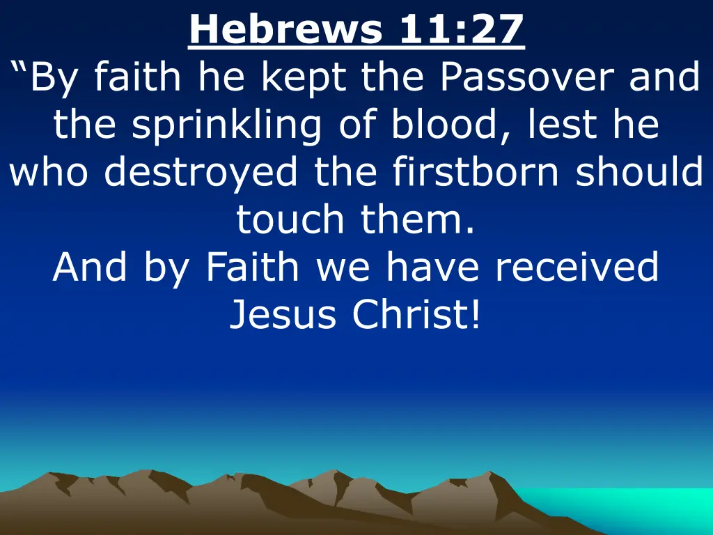 hebrews 11 27