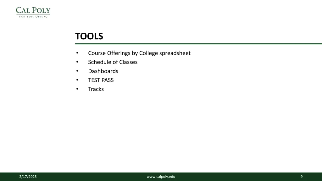 tools