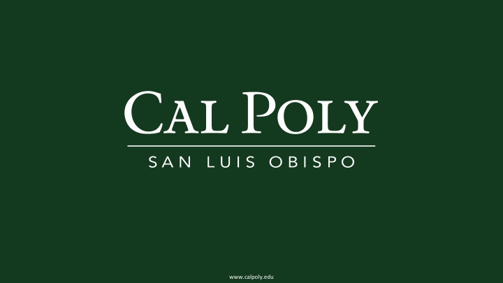 www calpoly edu
