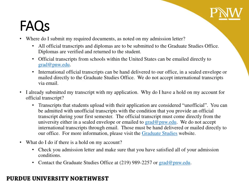 faqs faqs where do i submit my required documents