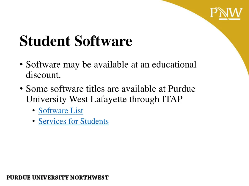 student software