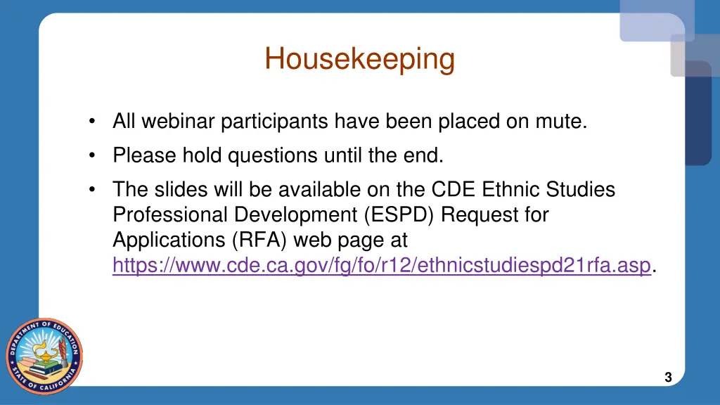 housekeeping