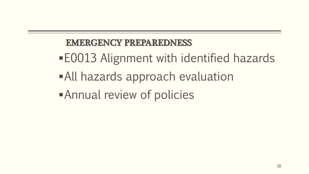 emergency preparedness emergency preparedness 11