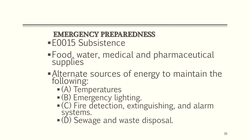 emergency preparedness emergency preparedness 9
