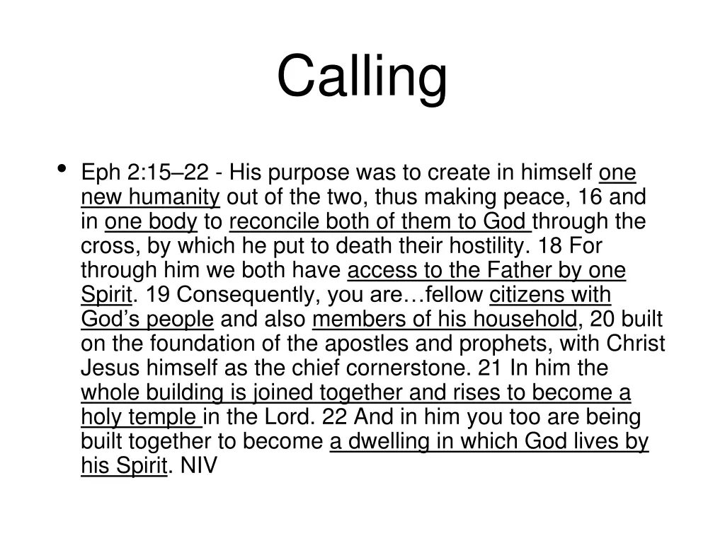 calling 6