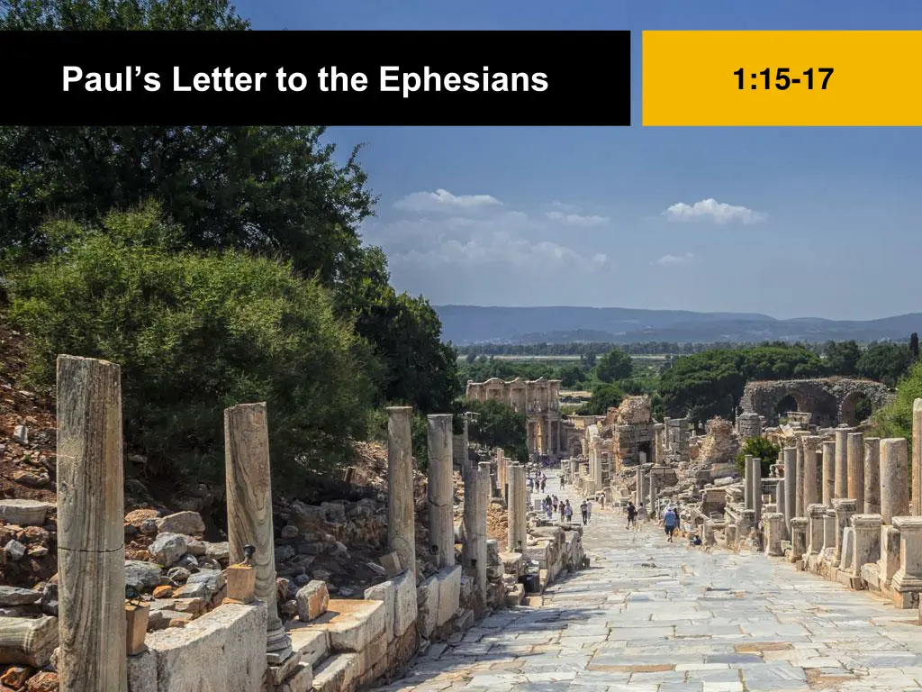 paul s letter to the ephesians