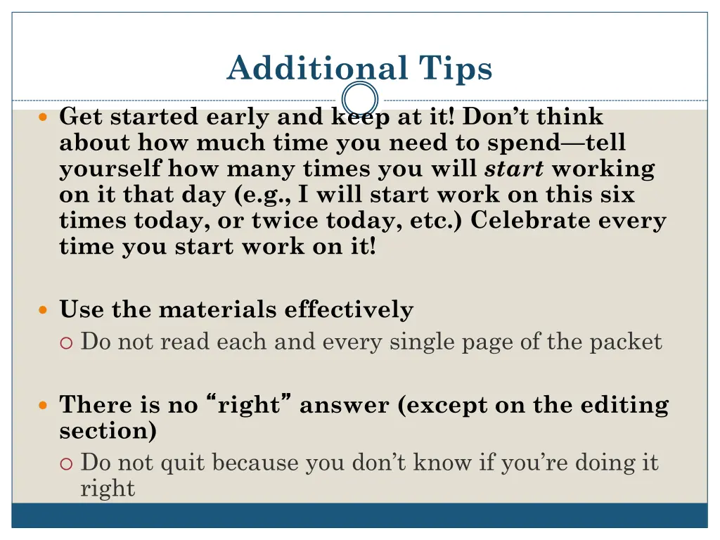 additional tips 1