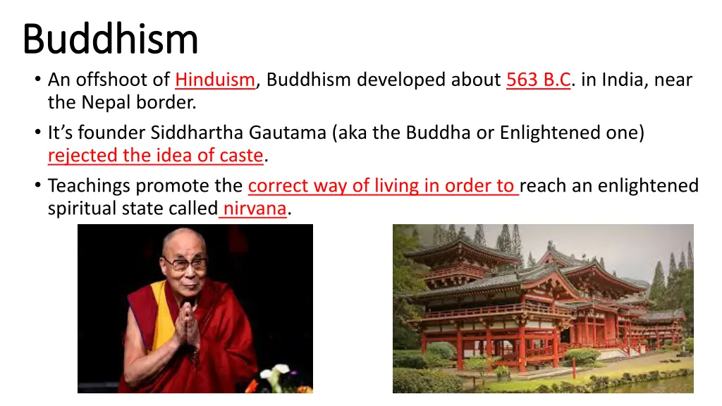 buddhism buddhism an offshoot of hinduism