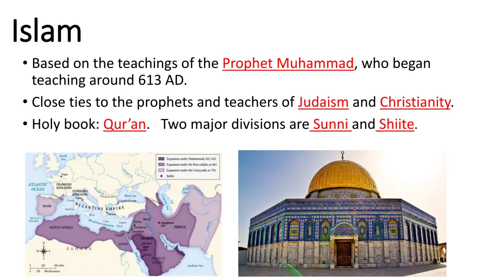 islam islam based on the teachings of the prophet