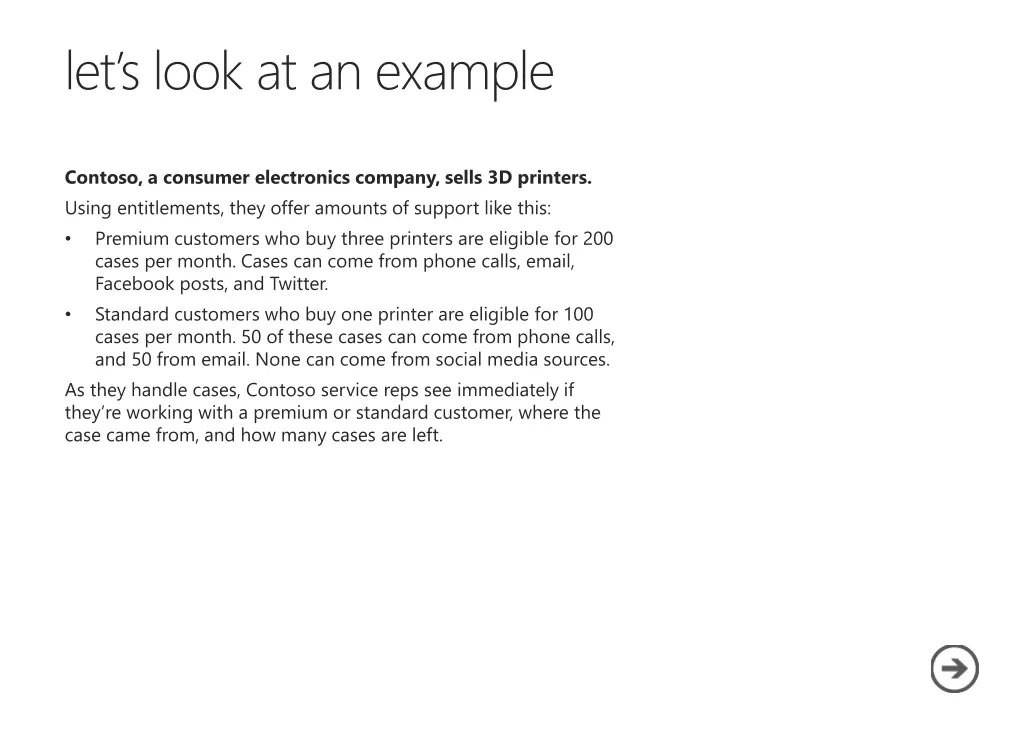 let s look at an example