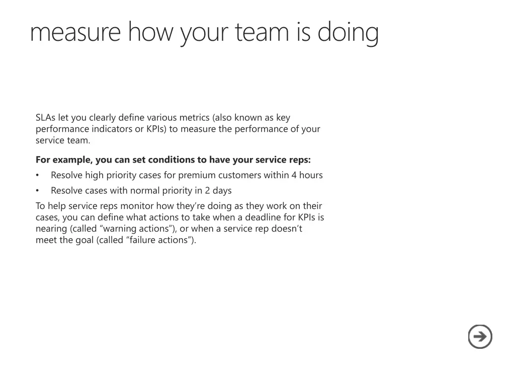 measure how your team is doing