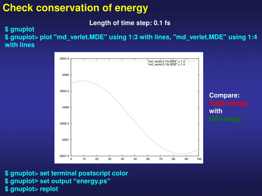 check conservation of energy 3
