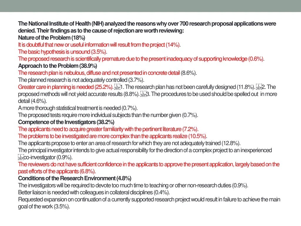 the national institute of health nih analyzed