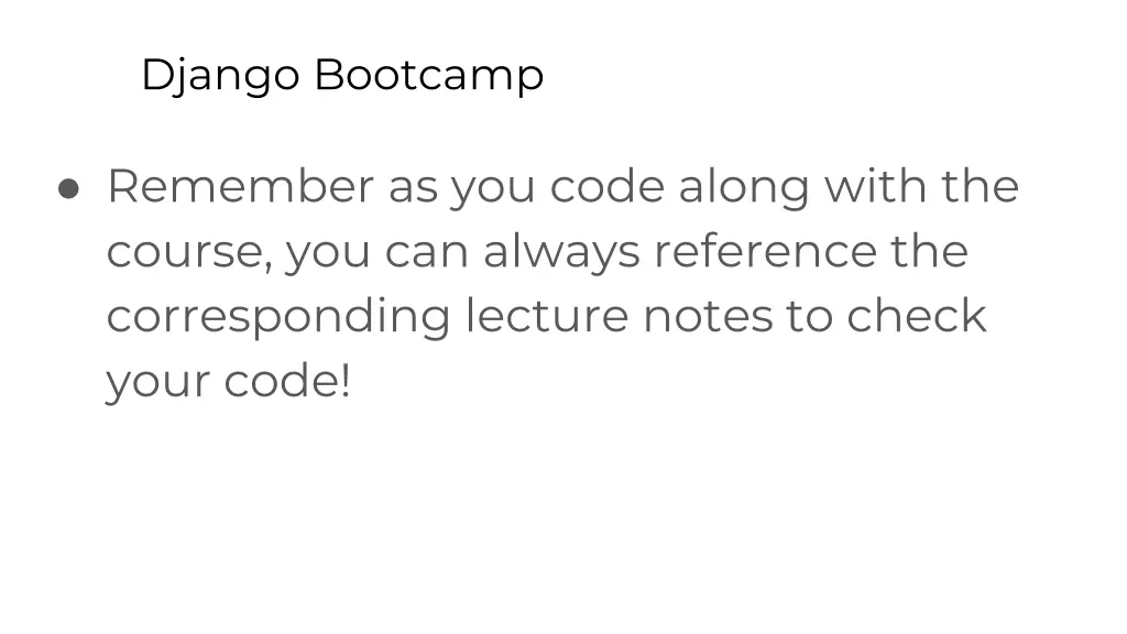 django bootcamp 4