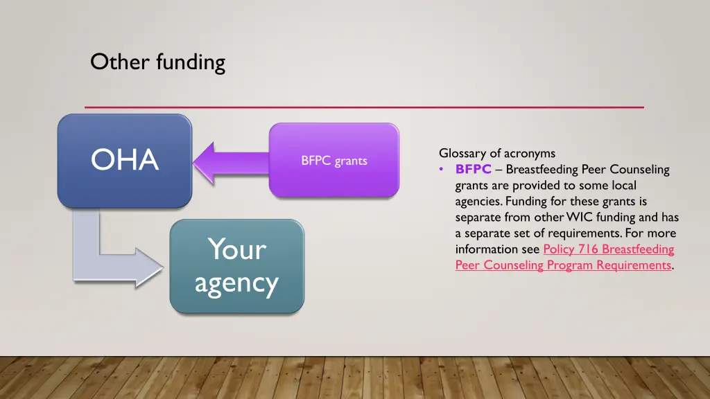 other funding 1