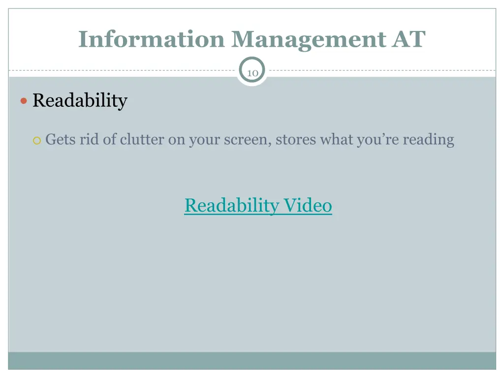 information management at 4