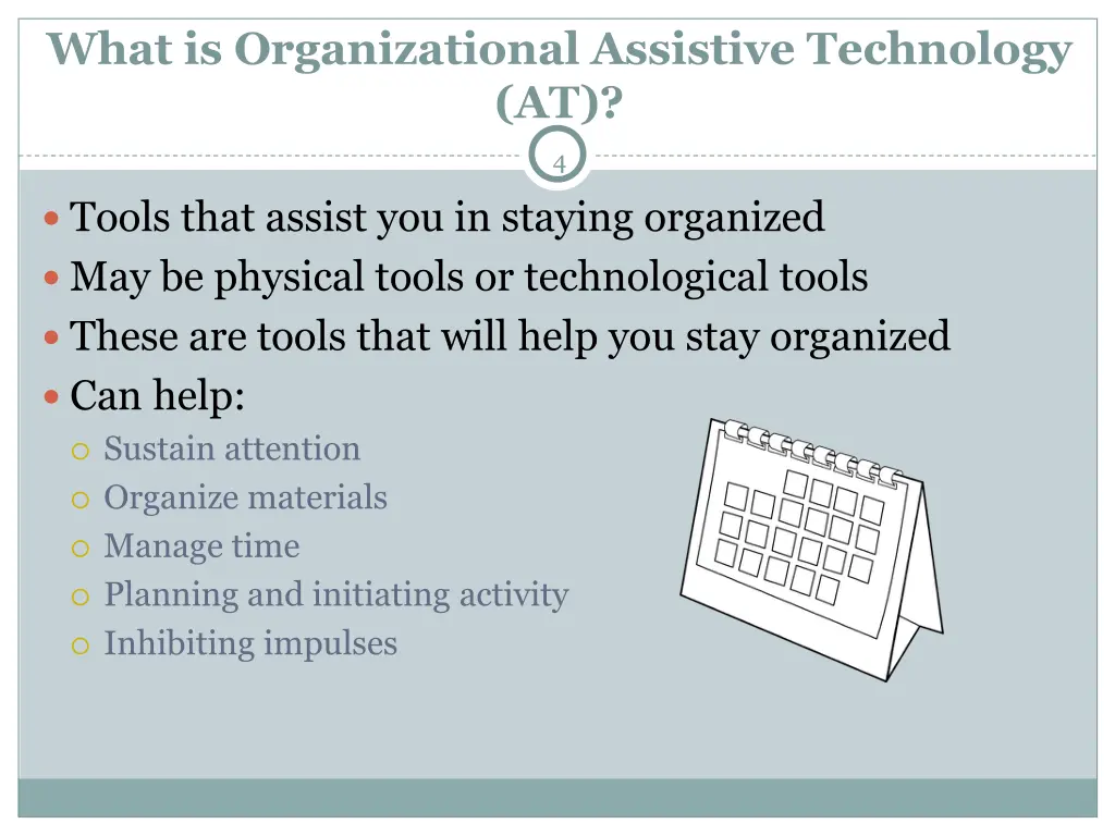 what is organizational assistive technology at