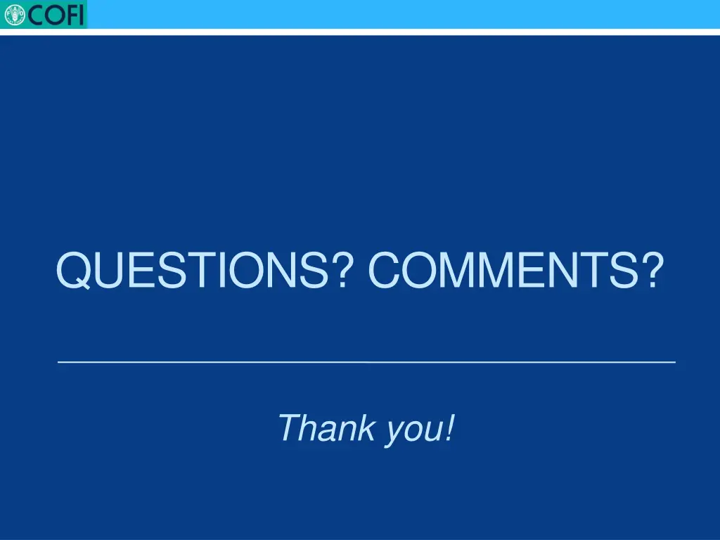questions comments
