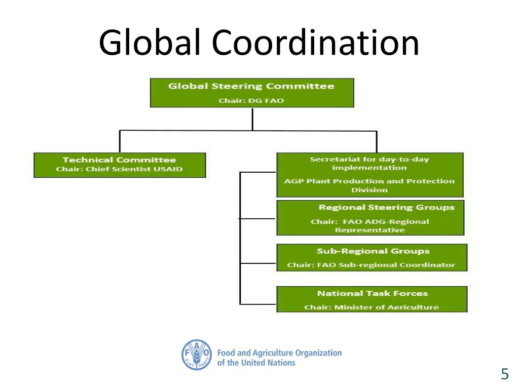 global coordination