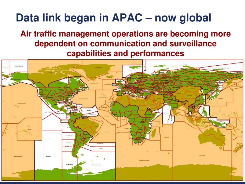 data link began in apac now global