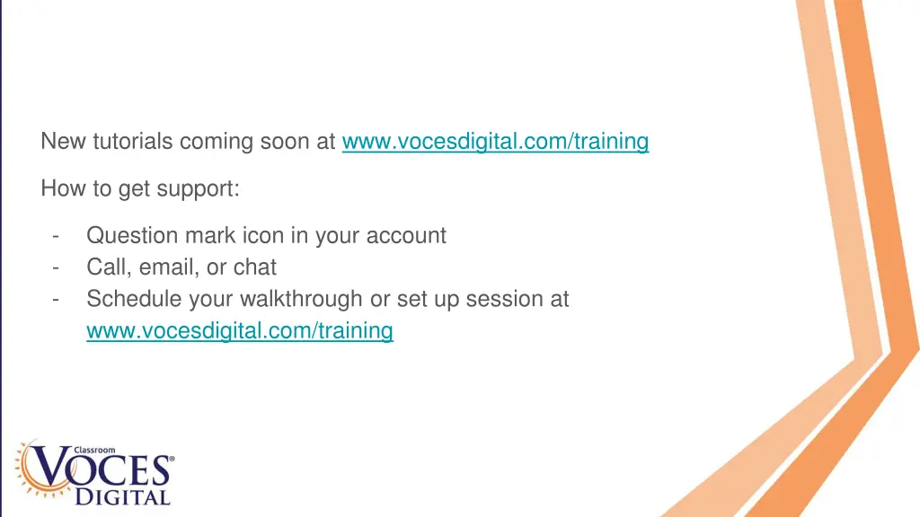 new tutorials coming soon at www vocesdigital