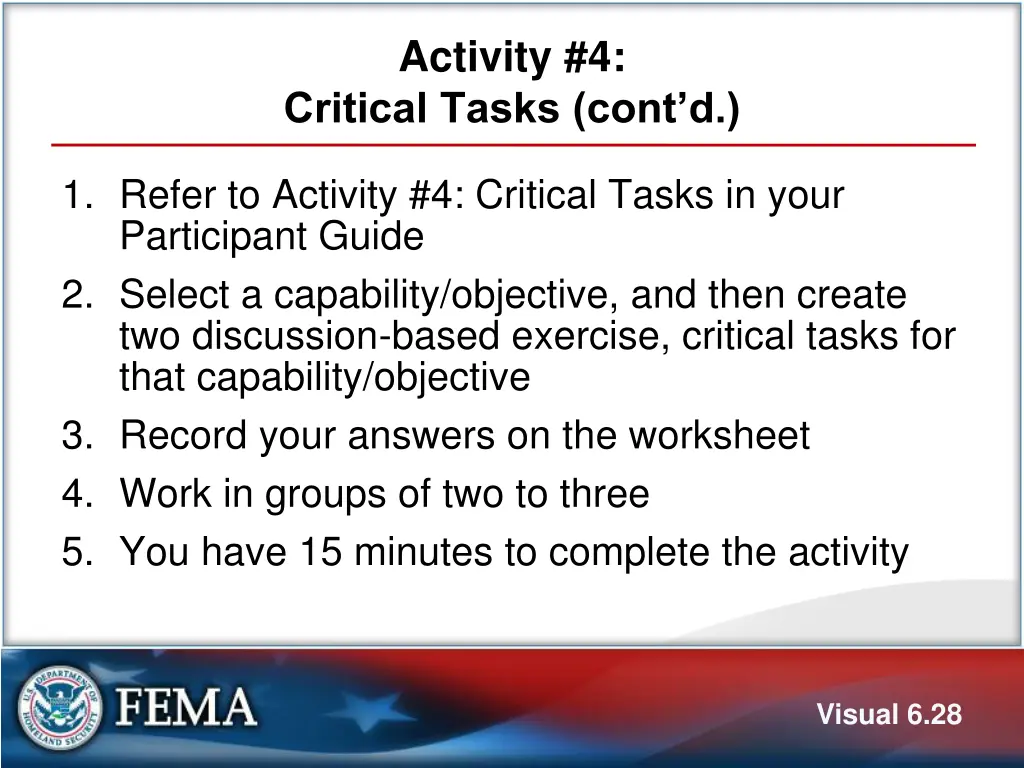 activity 4 critical tasks cont d