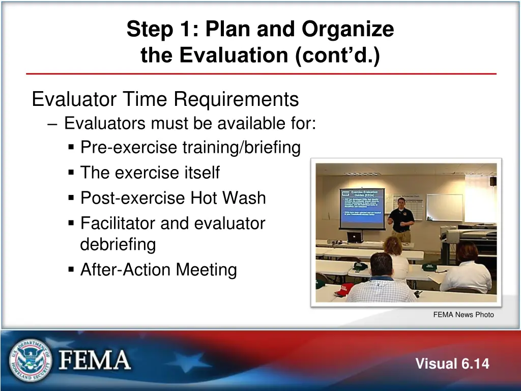 step 1 plan and organize the evaluation cont d 5