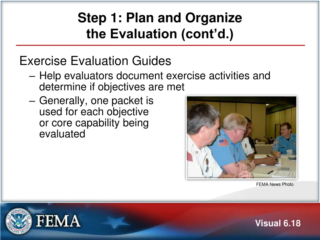 step 1 plan and organize the evaluation cont d 9