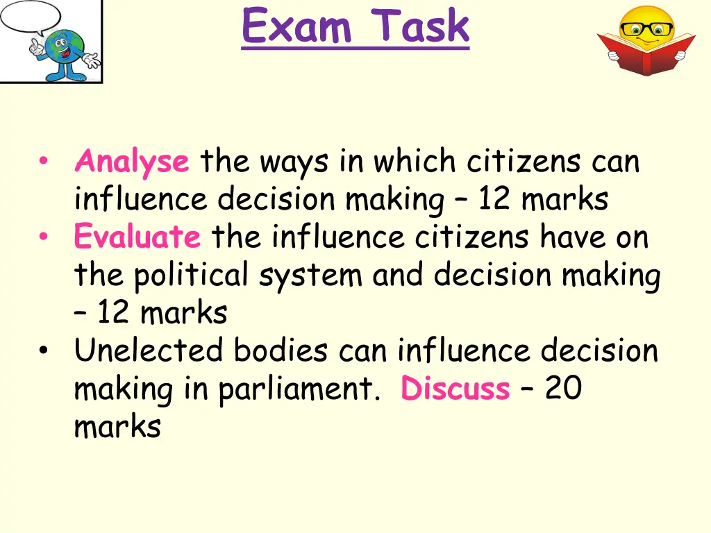 exam task 1