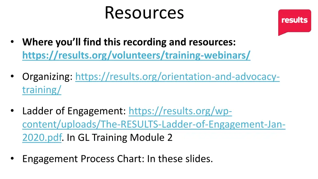 resources