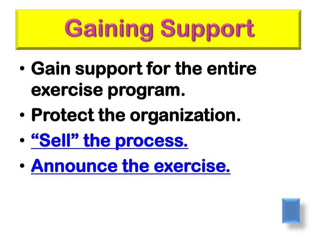 gain support for the entire gain support