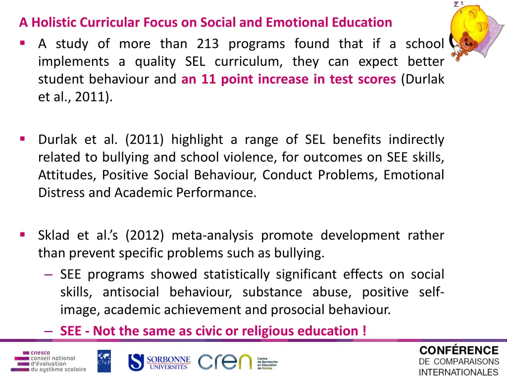 a holistic curricular focus on social
