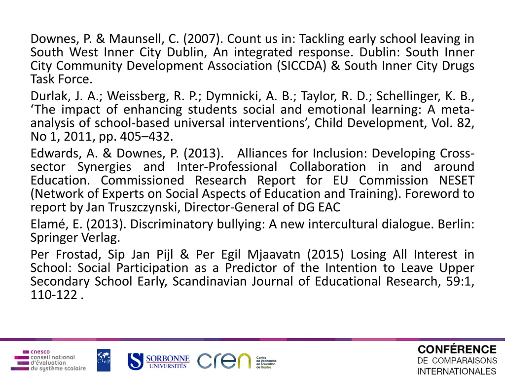 downes p maunsell c 2007 count us in tackling