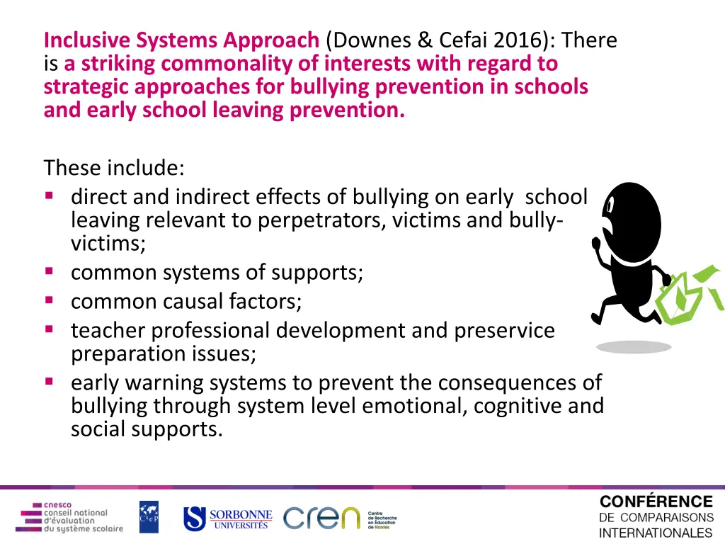 inclusive systems approach downes cefai 2016