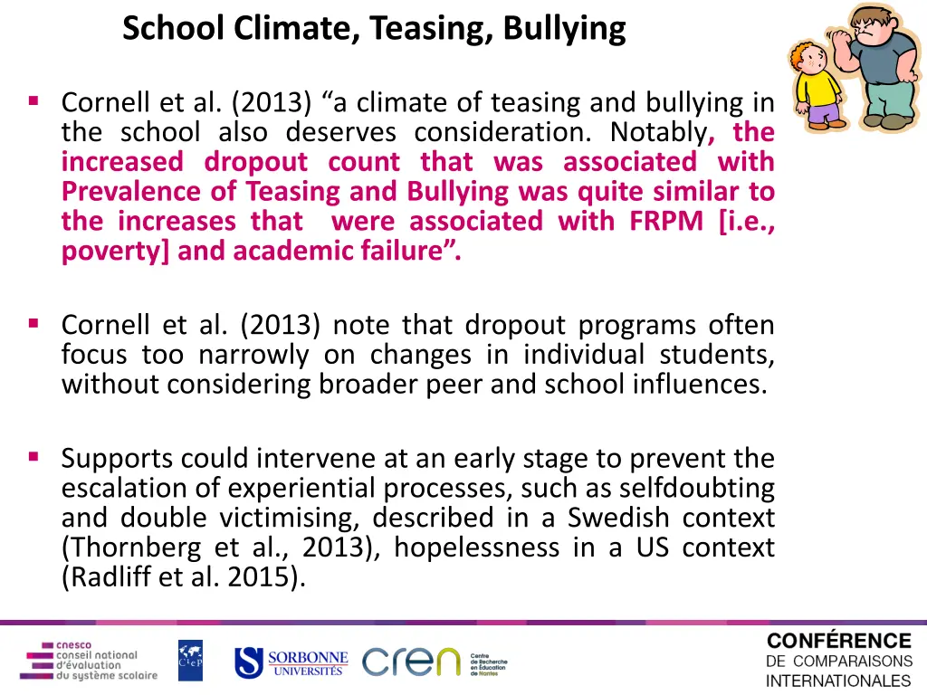 school climate teasing bullying