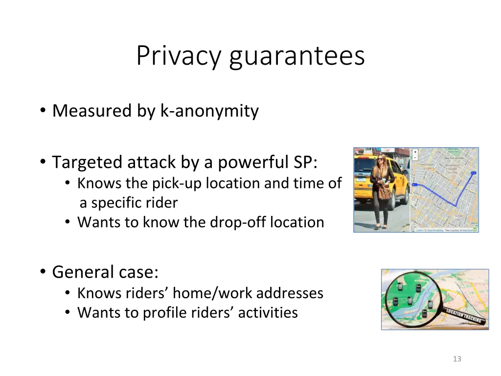 privacy guarantees