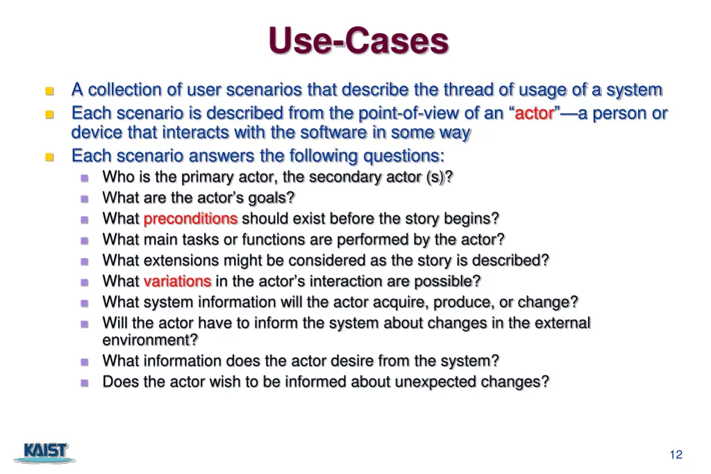 use cases