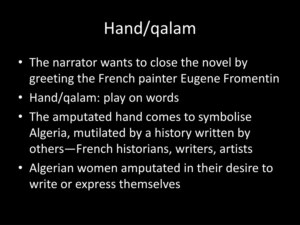 hand qalam