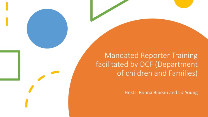 mandated reporter training facilitated