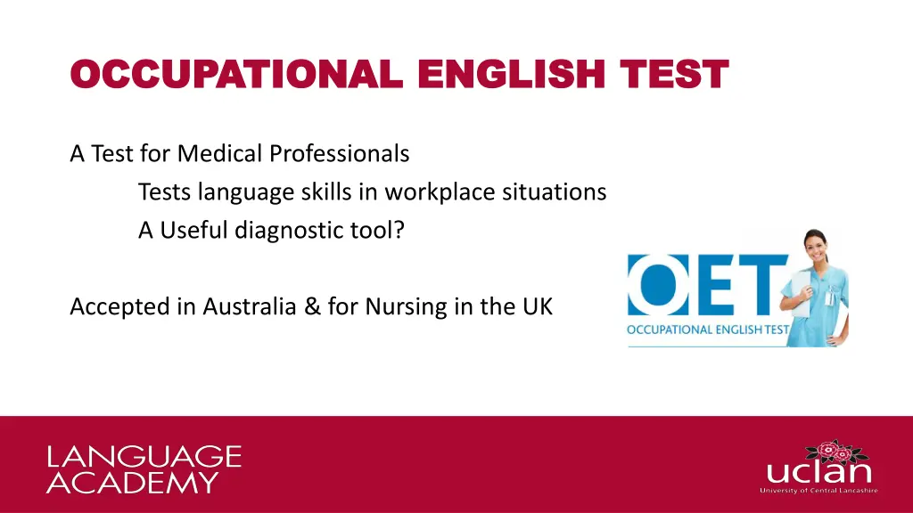 occupational english test occupational english