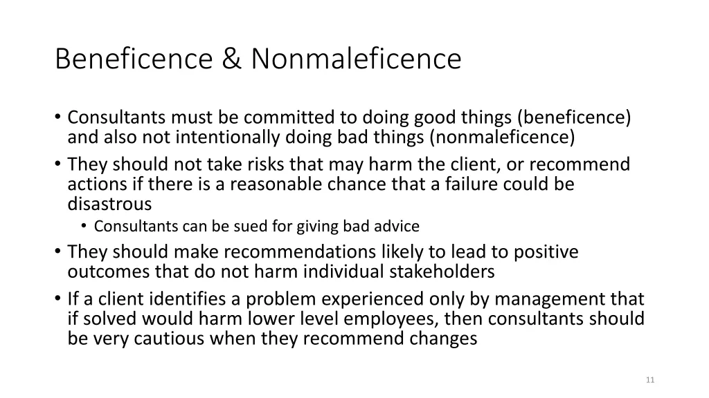 beneficence nonmaleficence