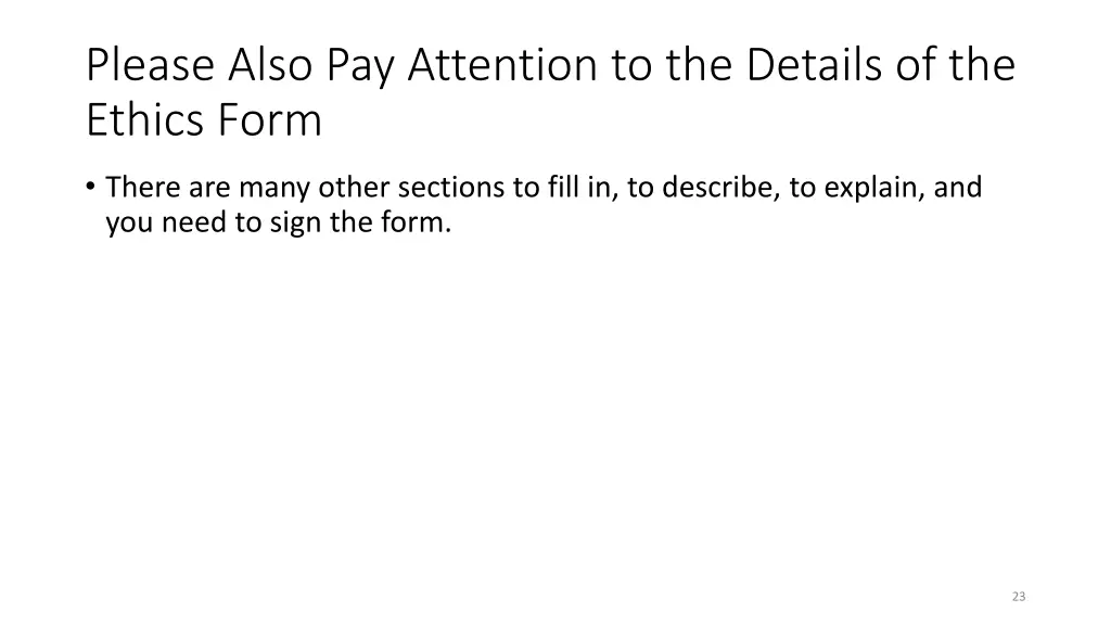 please also pay attention to the details