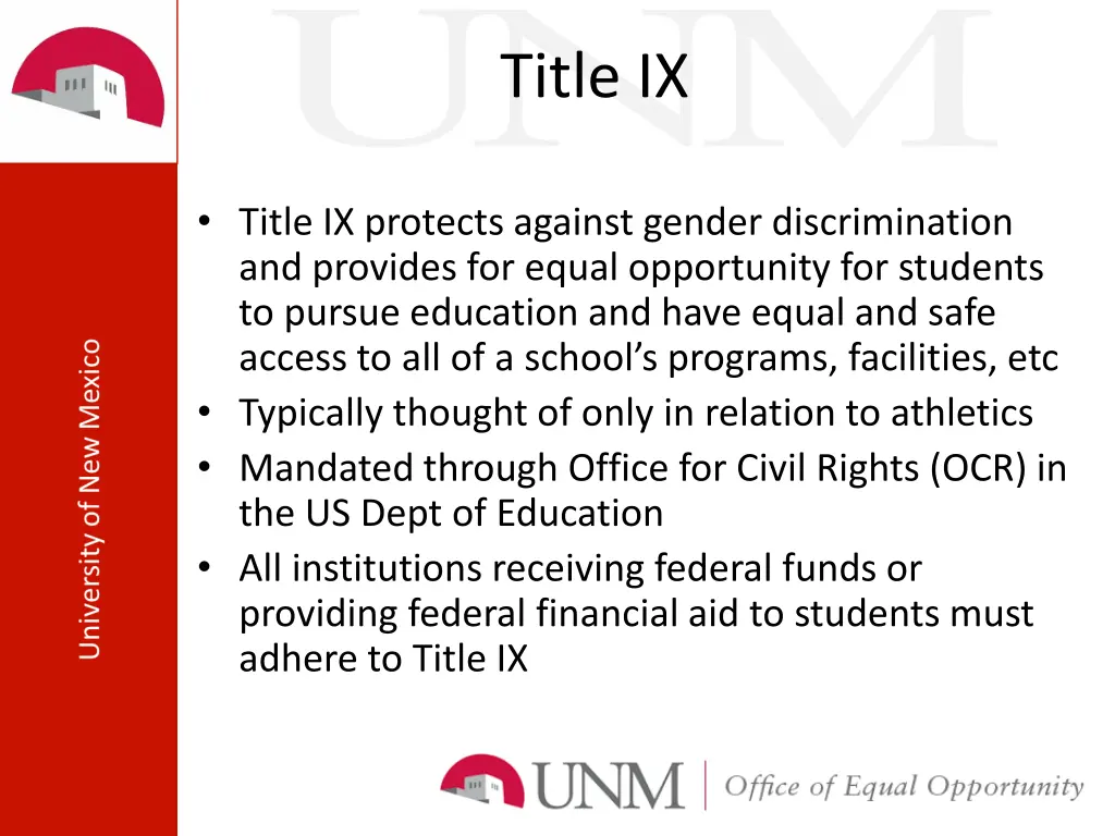 title ix