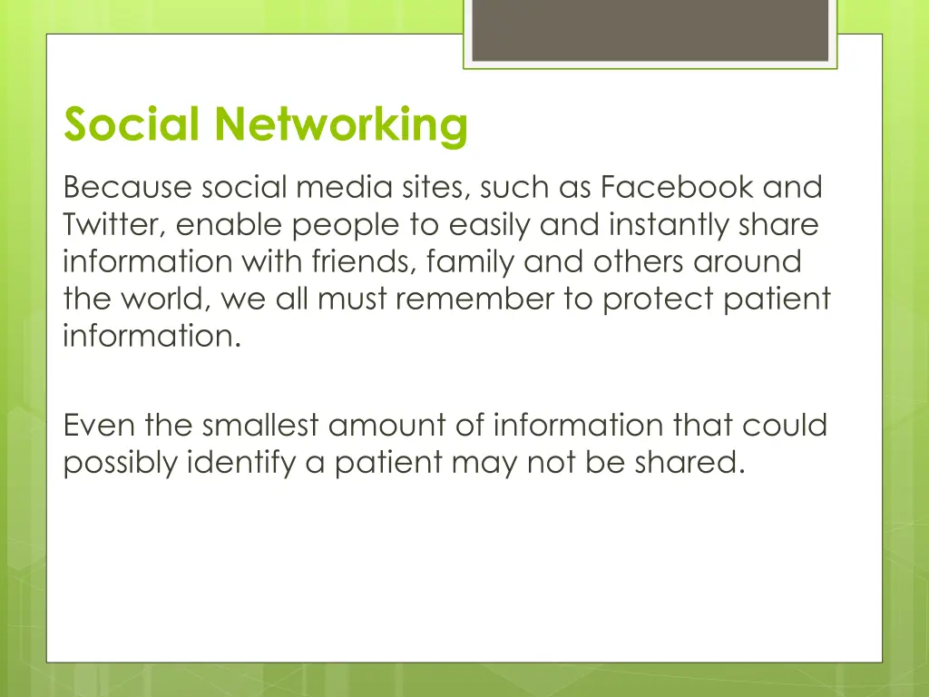social networking