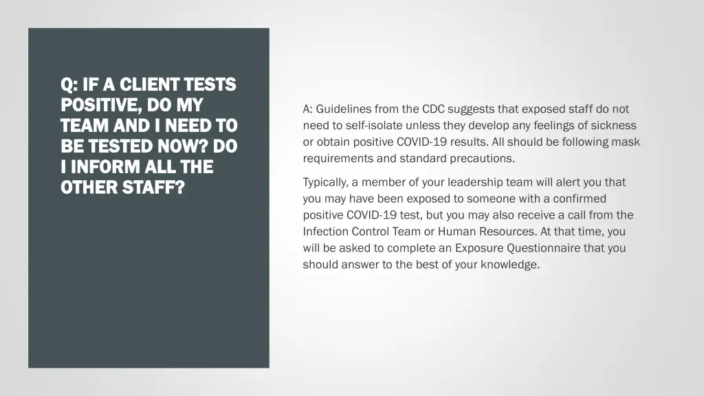 q if a client tests q if a client tests positive